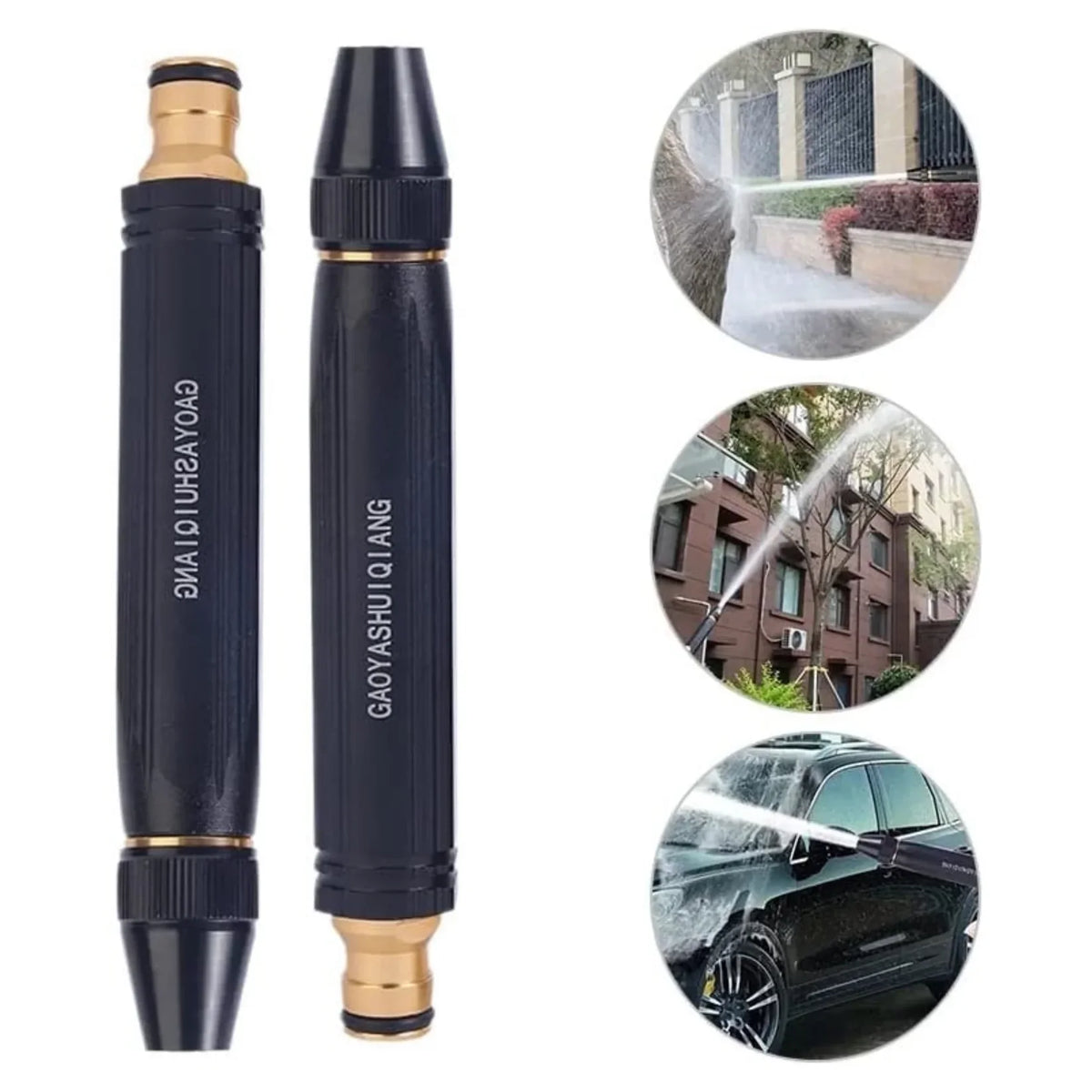 Wonder Cart High Pressure Brass Water Spray Nozzle | Car Wash, Gardening & Home Cleaning | Buy 1 Get 1 FREE